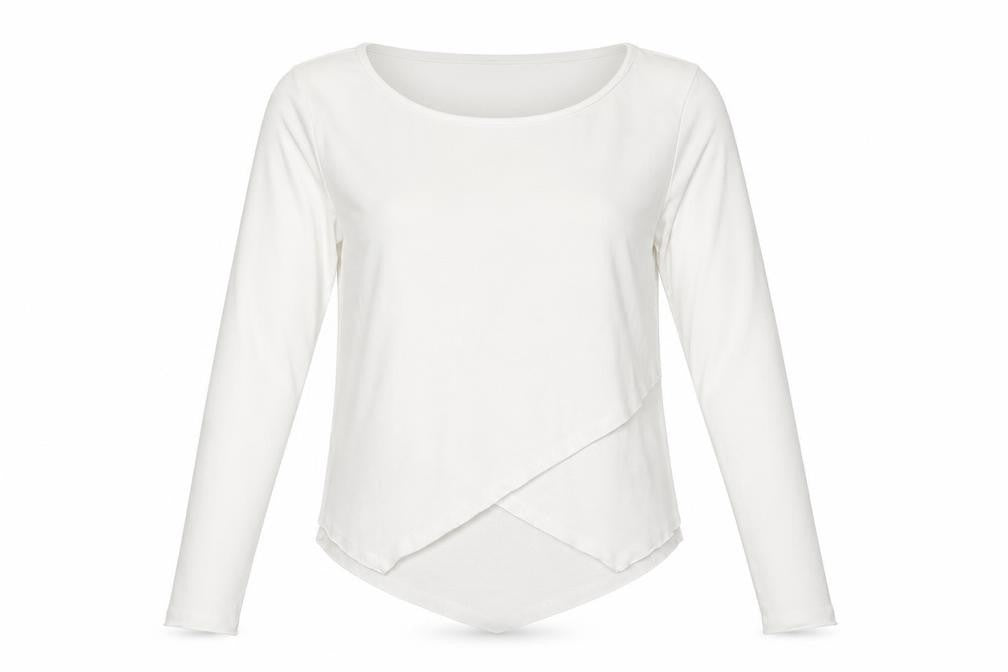 ASOS Womens White  Polyester Basic Blouse Size 10 Round Neck