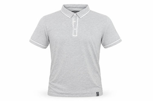 Industrialize Mens Grey  Cotton  Polo Size S Collared