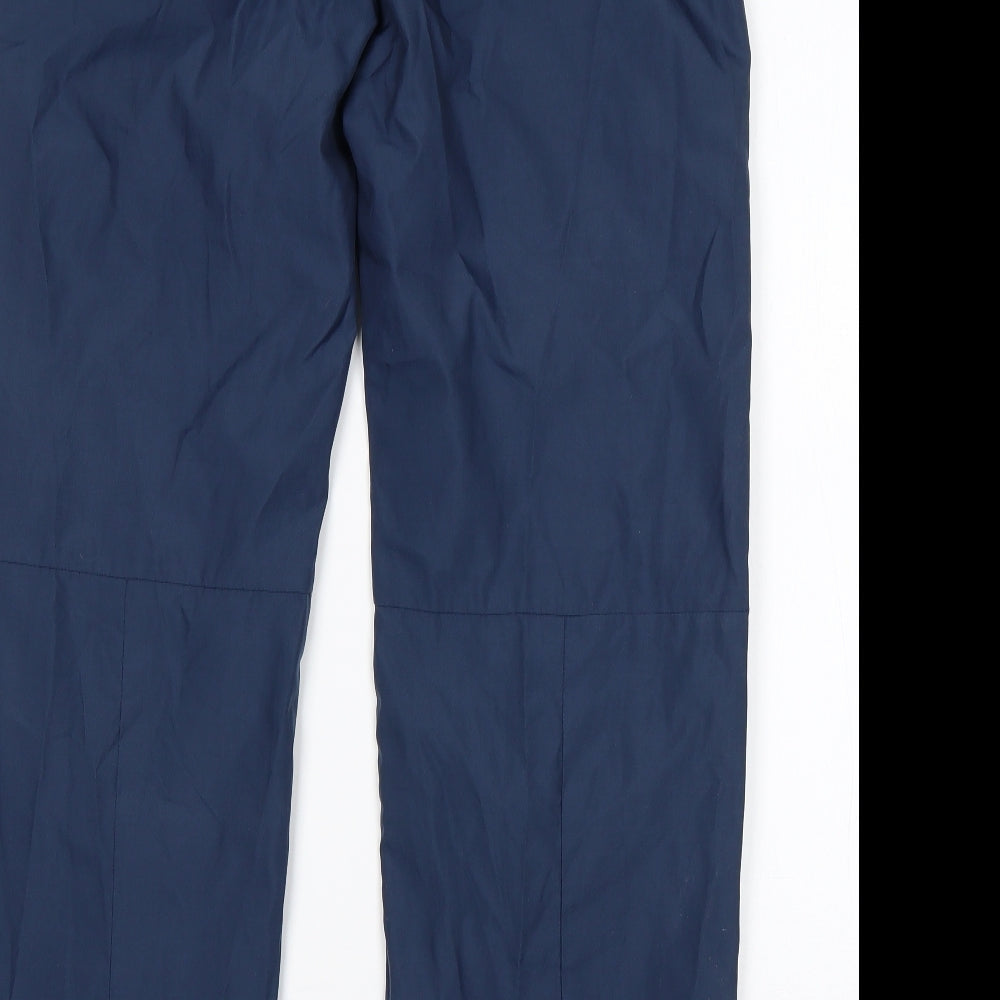 Gap Womens Black  Polyurethane Jogger Trousers Size 10 L30 in Regular