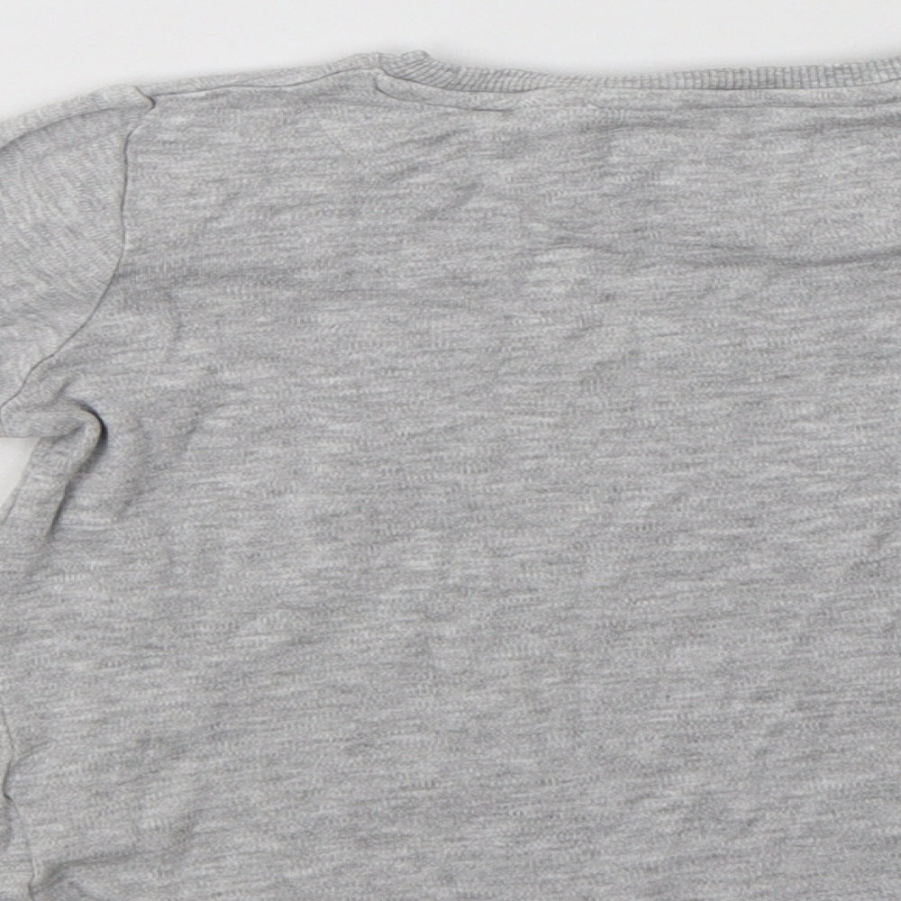 NEXT Girls Grey  Cotton Pullover Sweatshirt Size 5 Years   - Eid Mubarak