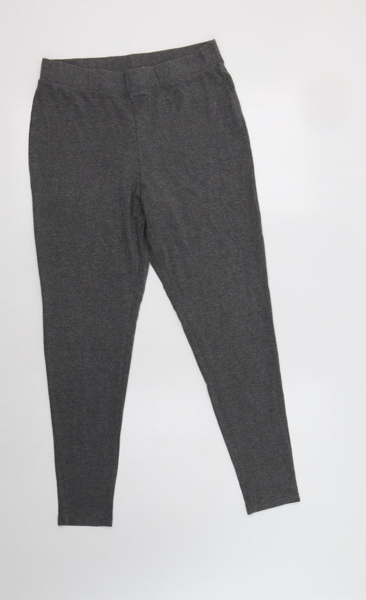 Gap Womens Grey  Viscose Jegging Leggings Size L L28 in