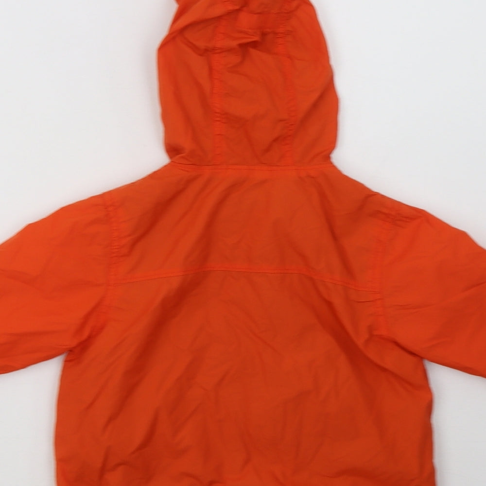 Gap Boys Orange   Rain Coat Jacket Size 2 Years  Zip