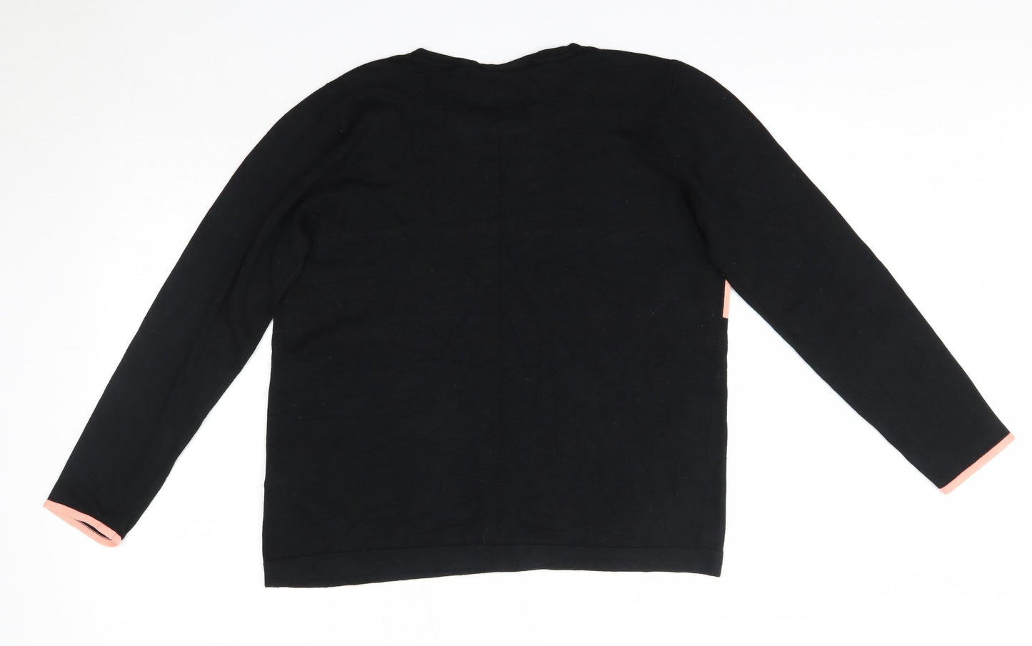 Wallis Womens Multicoloured Round Neck  Viscose Pullover Jumper Size 16