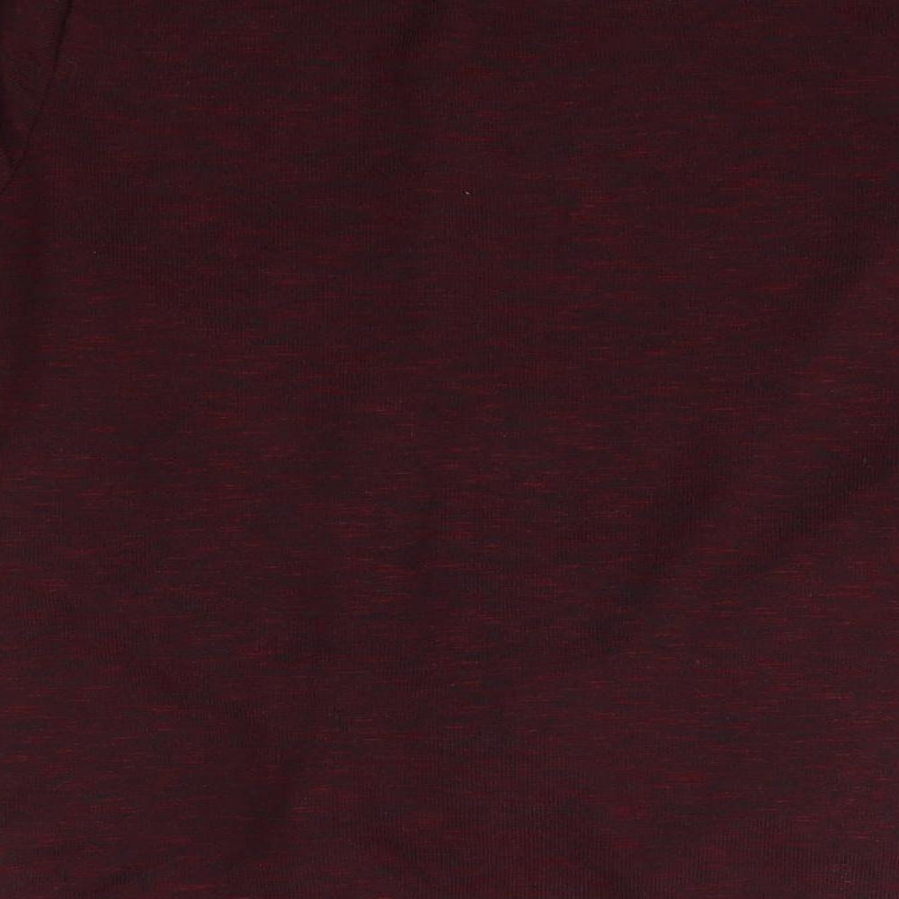 New Look Womens Purple Round Neck  Polyester Pullover Jumper Size 12