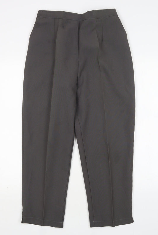Preworn Womens Grey   Trousers  Size 14 L26 in Regular