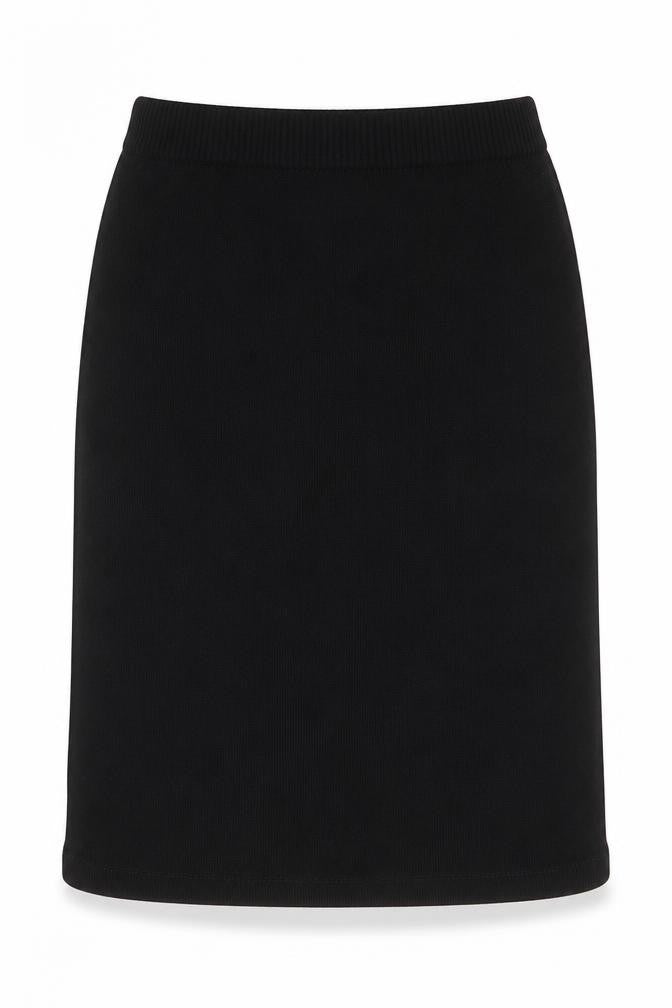 Marks and Spencer Womens Black  Acrylic A-Line Skirt Size S