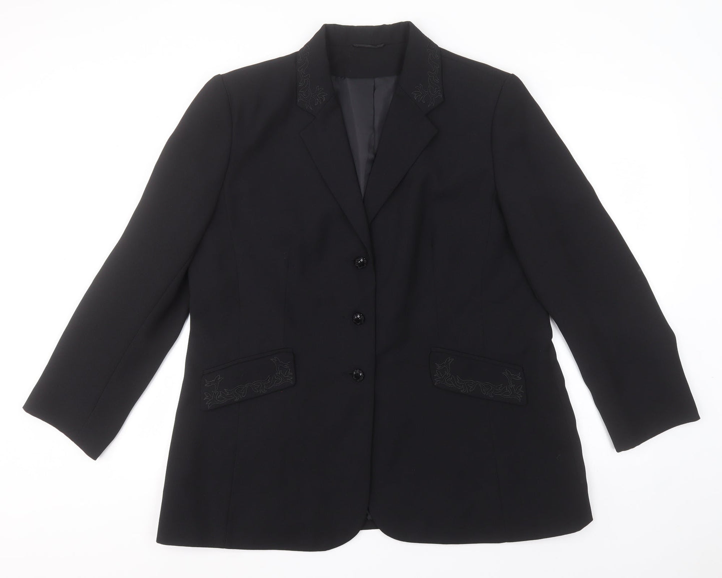 Preworn Womens Black   Jacket Blazer