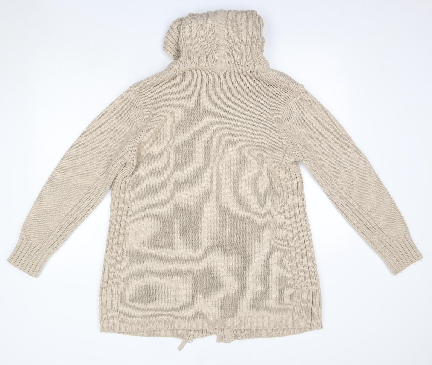 Ellie Louise Womens Brown   Jacket Coatigan Size L