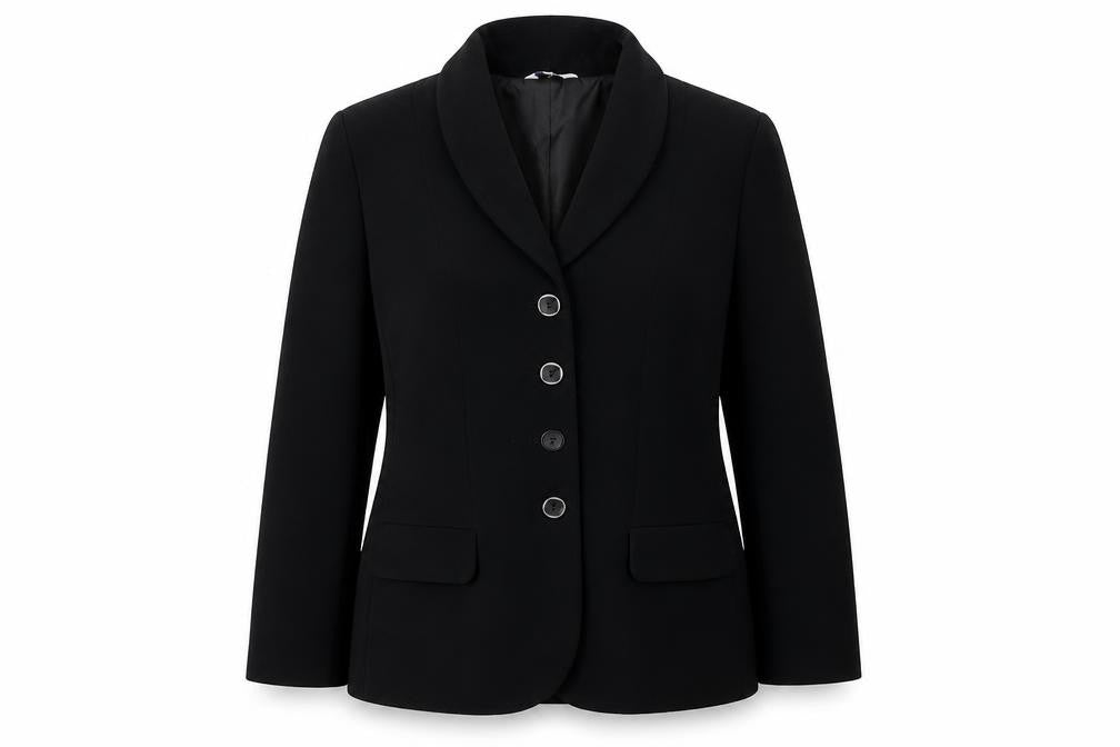 Penny Plain Womens Black   Jacket Blazer Size 18  Button