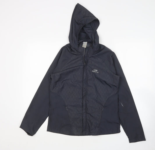 Kaleji Womens Grey   Windbreaker Jacket Size 6