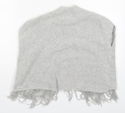 Young Dimension Girls Grey V-Neck  Acrylic Cardigan Jumper Size 6-7 Years