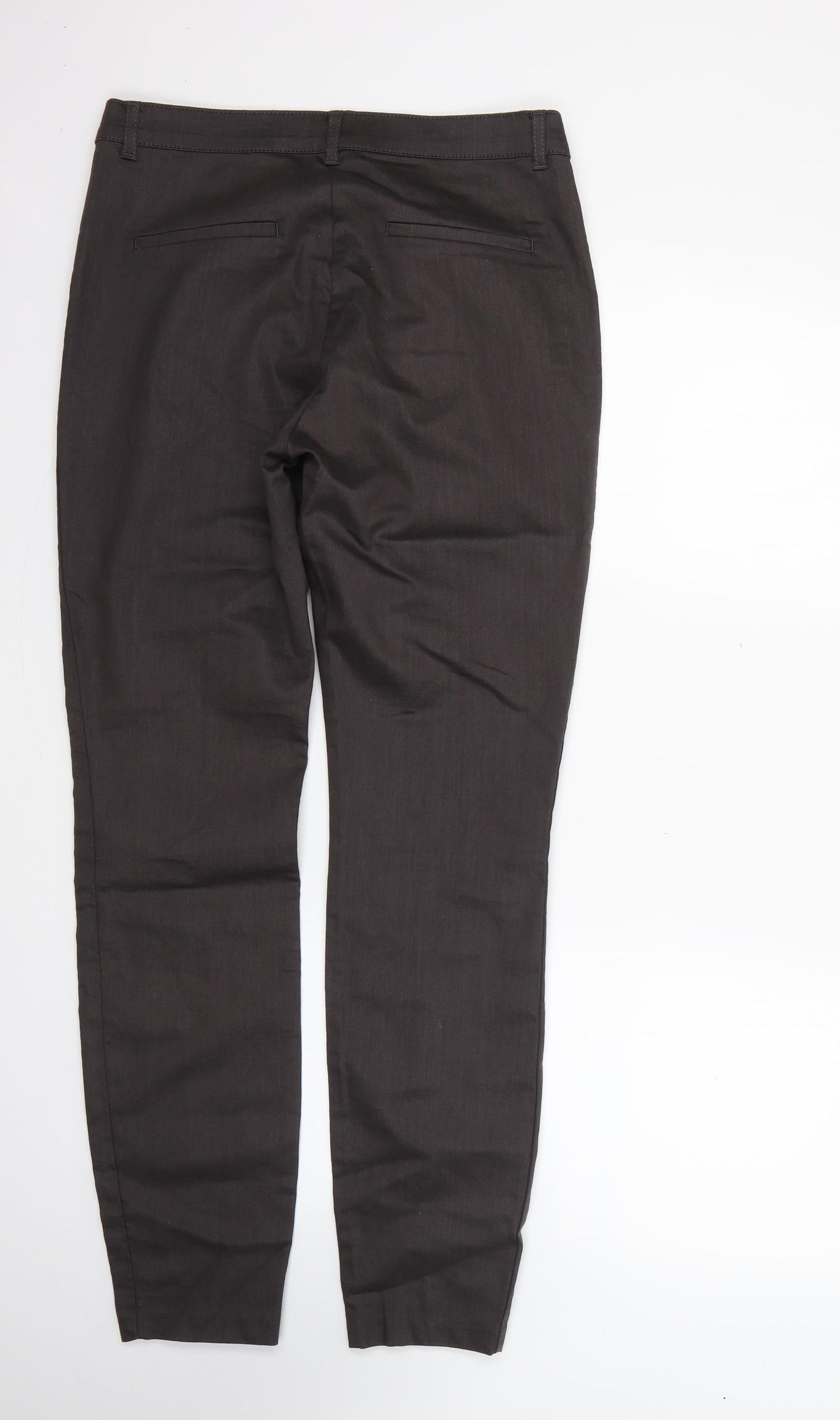 Comma Mens Grey  Polyester Trousers  Size 40 L28 in Regular