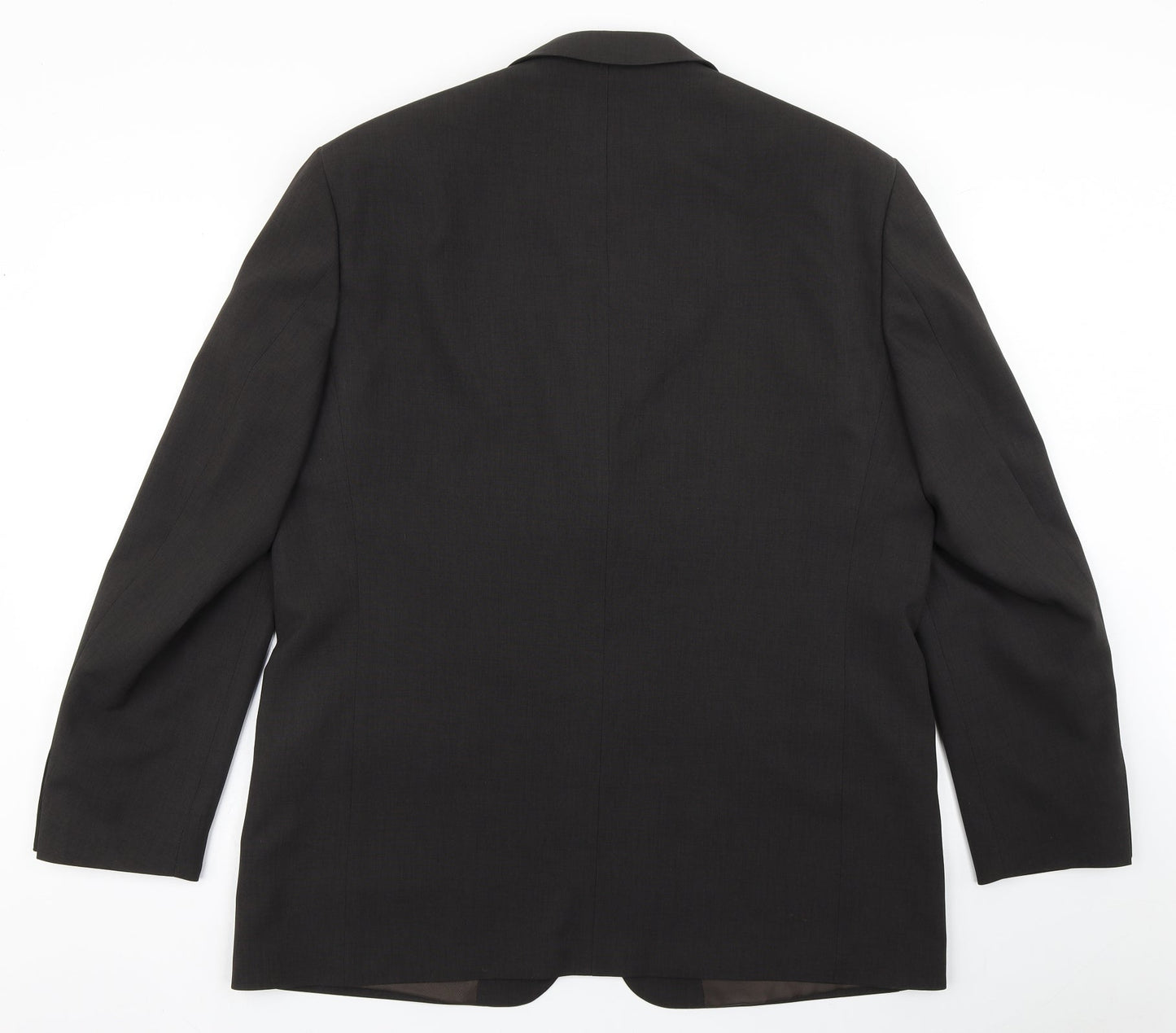 Greenwoods Mens Brown  Polyester Jacket Blazer Size 44