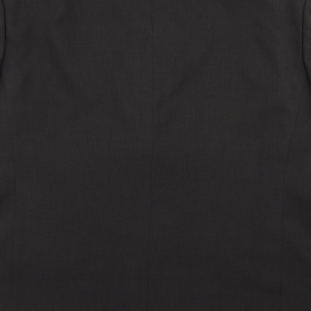 Greenwoods Mens Brown  Polyester Jacket Blazer Size 44