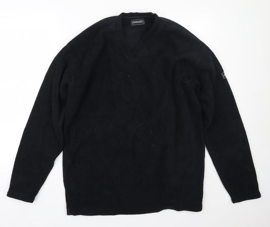 Highpoint Mens Black  Polyester Pullover Sweatshirt Size L