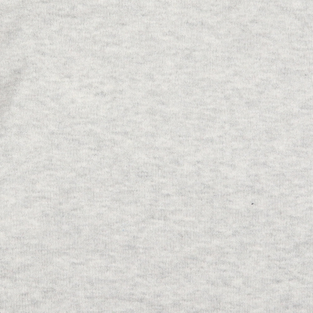 Marks and Spencer Womens Grey Round Neck  Acrylic Pullover Jumper Size L