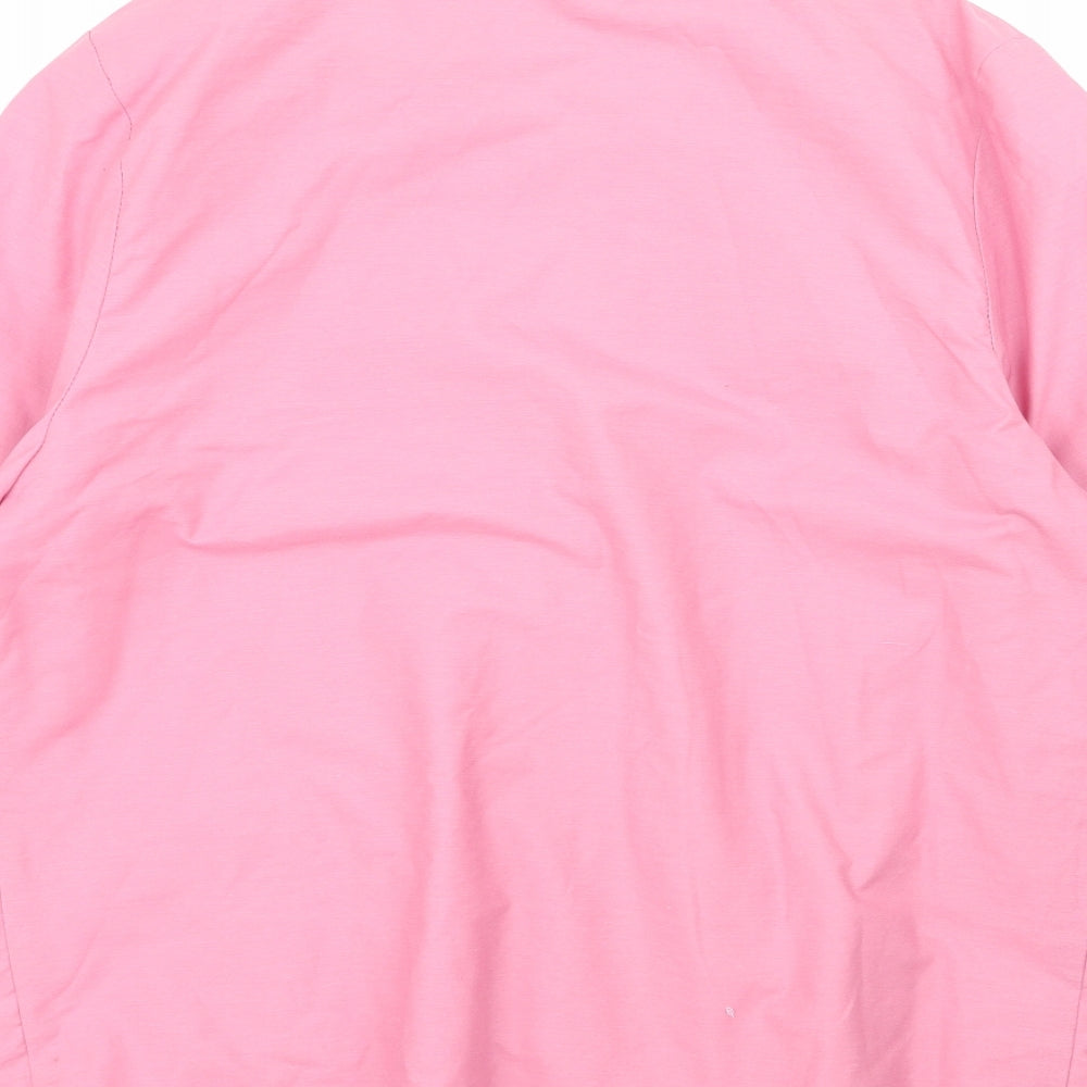 Preworn Womens Pink   Rain Coat Coat Size 12