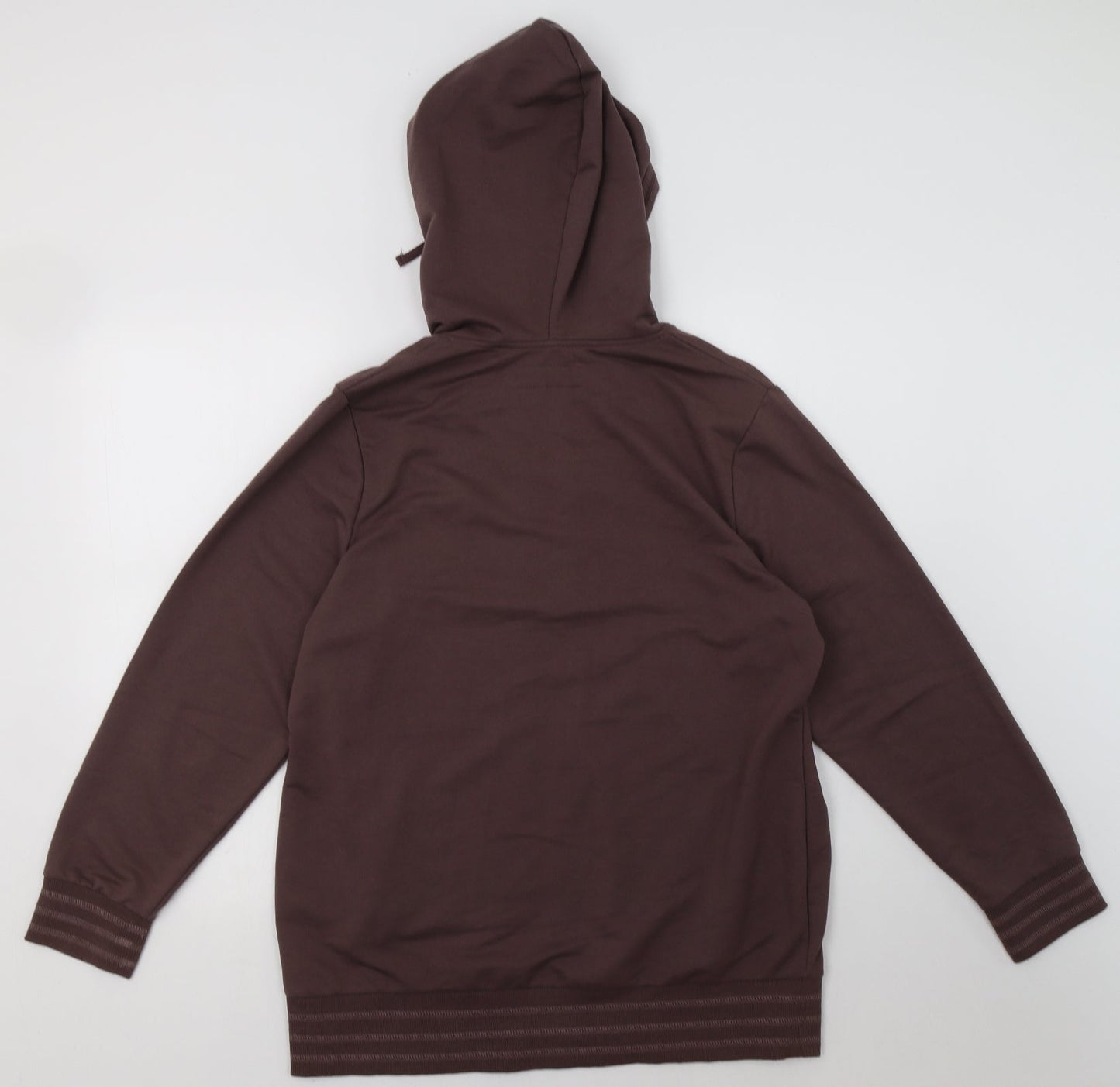 BM Womens Brown  Polyacrylate Fibre Pullover Hoodie Size M  Pullover