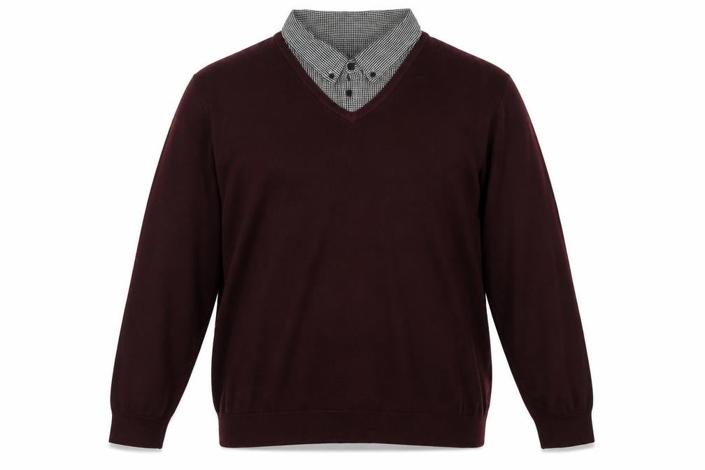 Burton Mens Red  Cotton Pullover Sweatshirt Size 2XL
