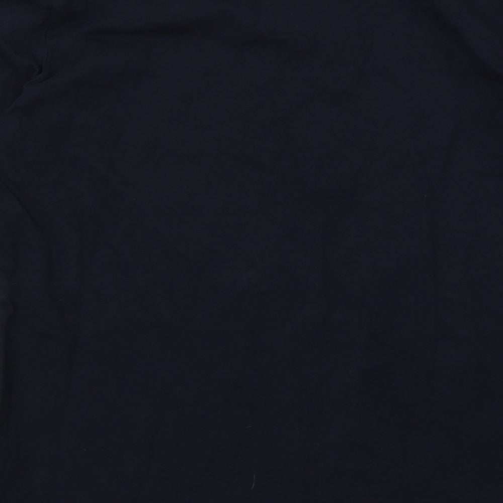 Avenue Womens Blue  Cotton Pullover Sweatshirt Size S  Pullover