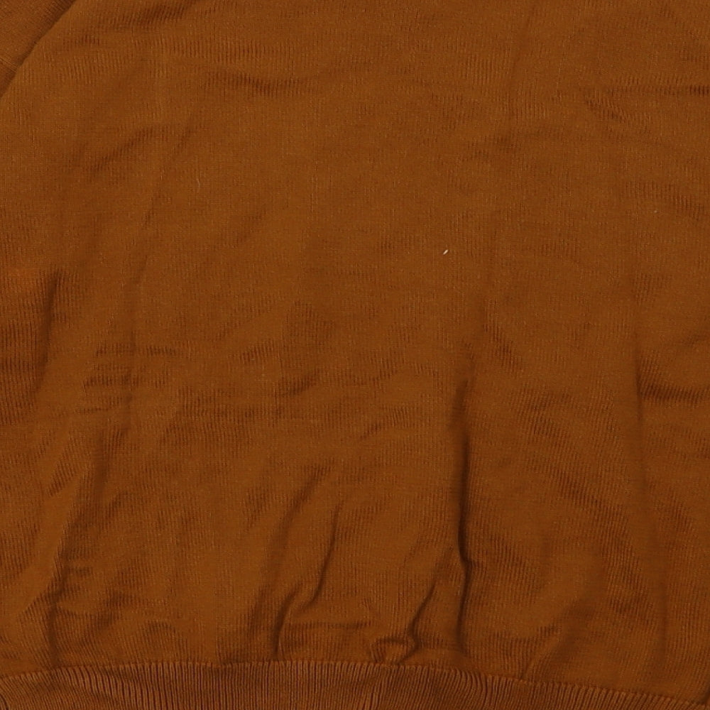 Avenue Womens Brown  Cotton Pullover Sweatshirt Size 10  Pullover