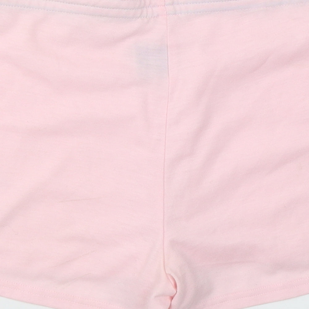 Xe Womens Pink  Polyester Sweat Shorts Size S  Regular