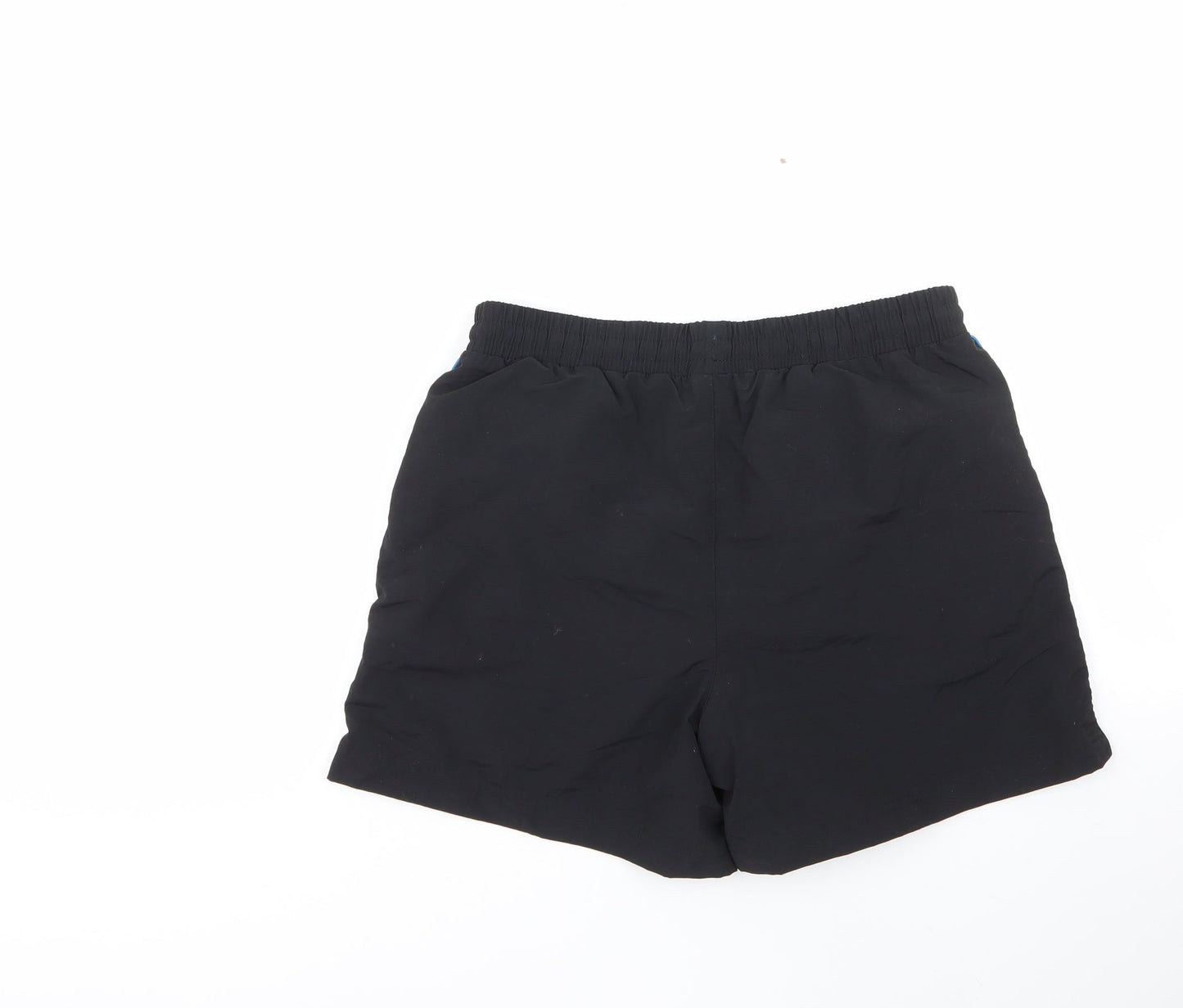 Slazenger Boys Black  100% Polyester Sweat Shorts Size 13 Years  Regular