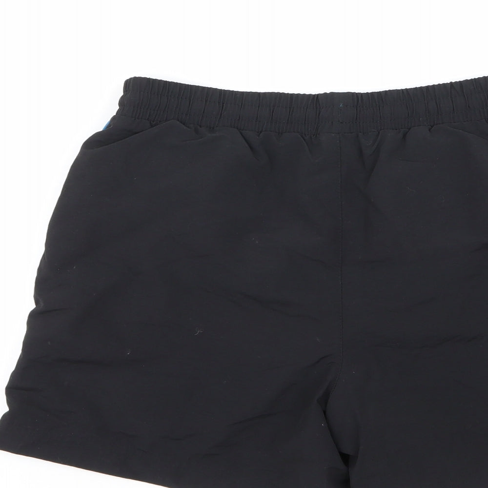 Slazenger Boys Black  100% Polyester Sweat Shorts Size 13 Years  Regular