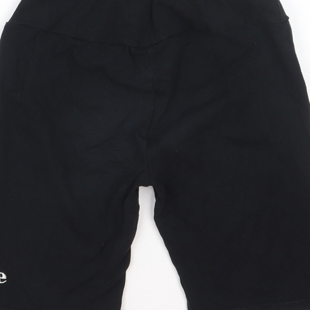 ellesse Womens Black  Cotton Biker Shorts Size XS L7 in Regular