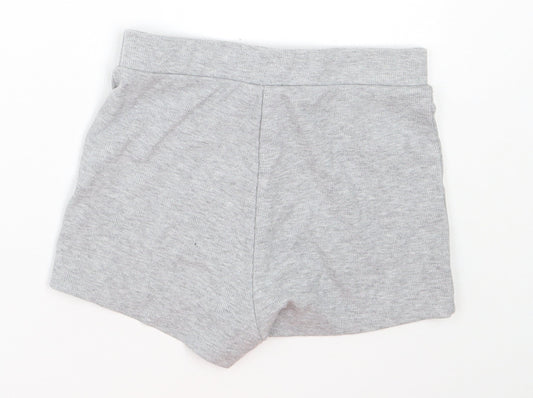 Shien Womens Grey  Cotton Sweat Shorts Size XS  Regular