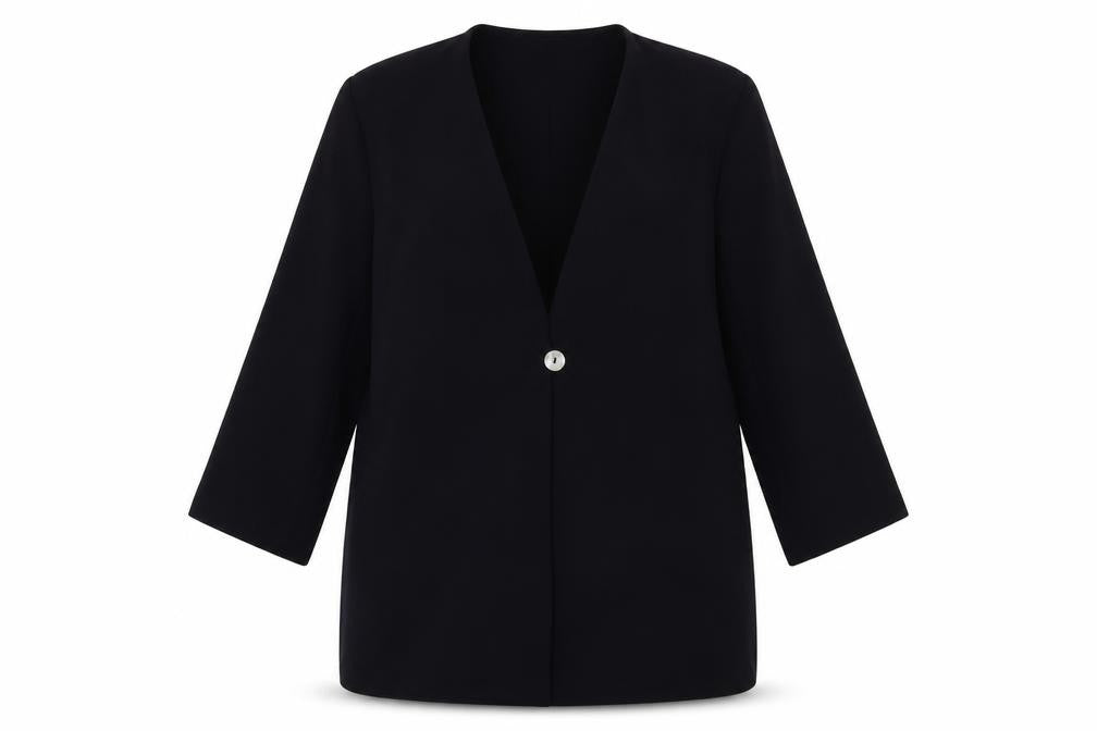 Living Womens Blue   Jacket Blazer Size 12  Button