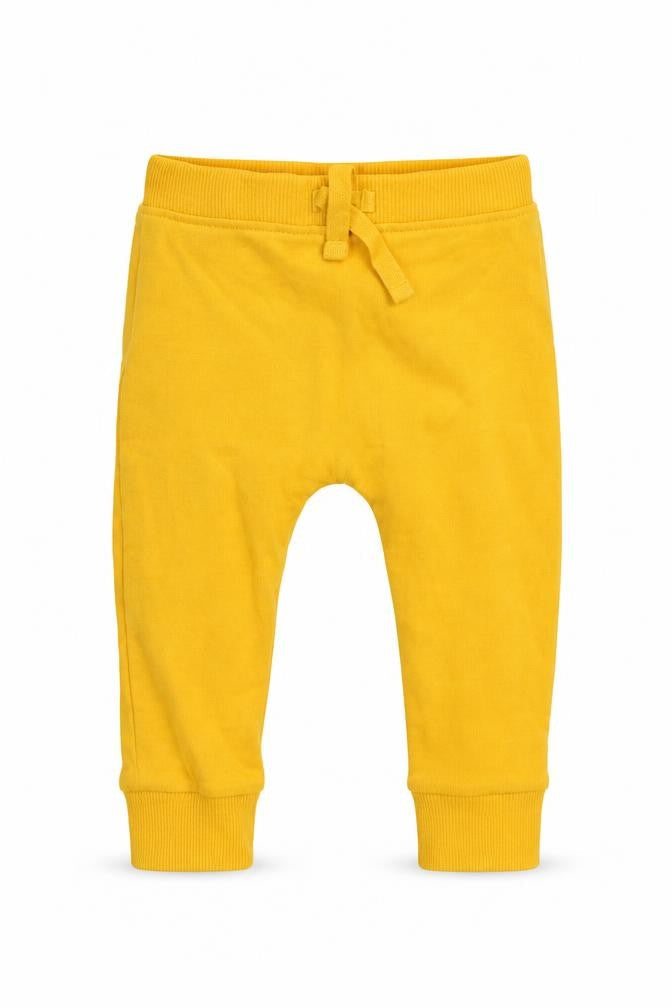 George Girls Yellow  Cotton Sweatpants Trousers Size 6-9 Months