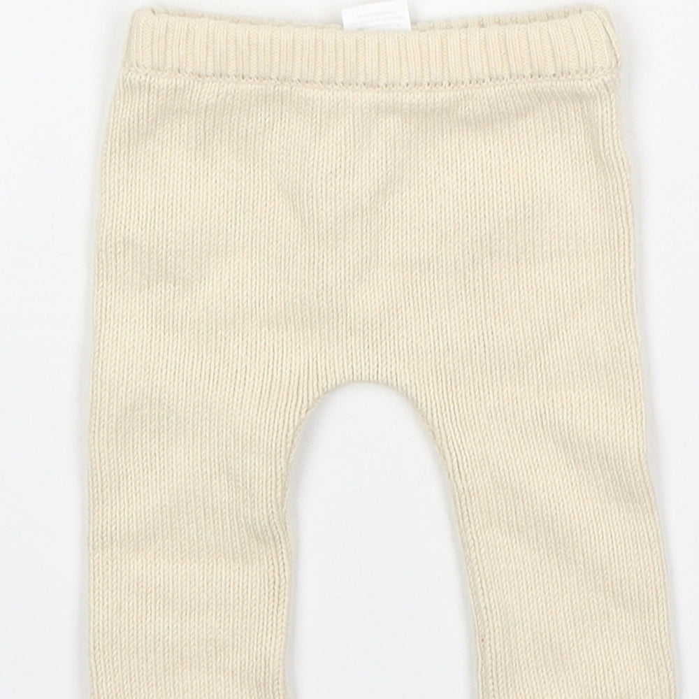 Guess How Much I Love You Girls Beige  Cotton Sweatpants Trousers Size Newborn