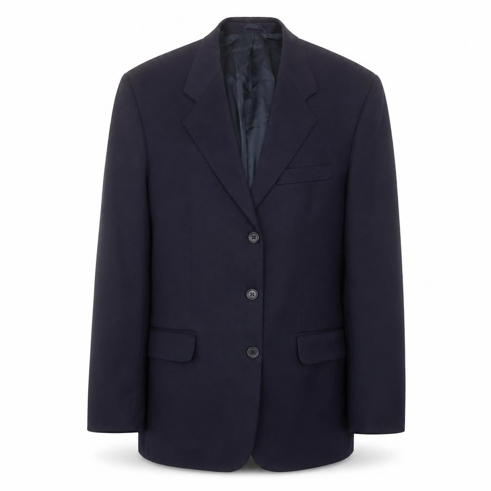 BURTONS Mens Blue  Polyester Jacket Suit Jacket Size 38