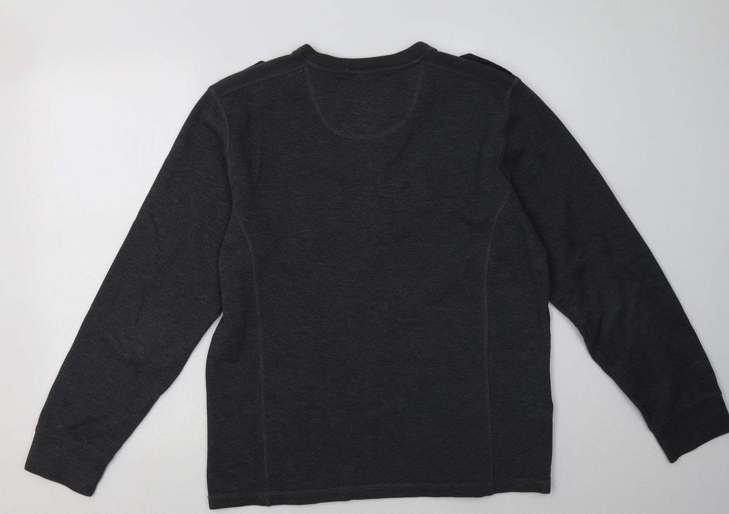 Matalan Mens Grey  Polyester Pullover Sweatshirt Size M