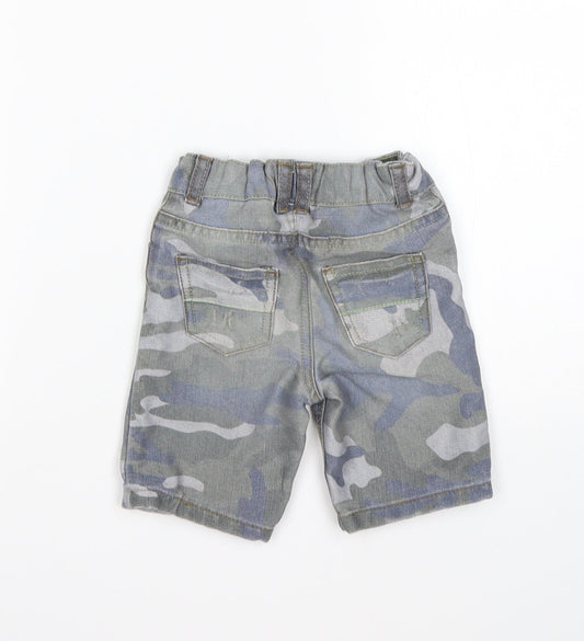 DENIM CO Boys Multicoloured Camouflage Cotton  Jeans Size 12-18 Months