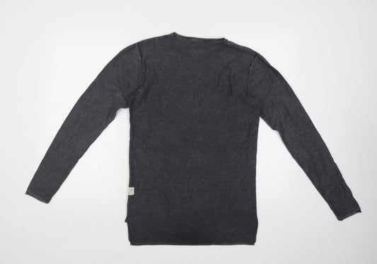 Primark Mens Grey  Cotton Pullover Sweatshirt Size S