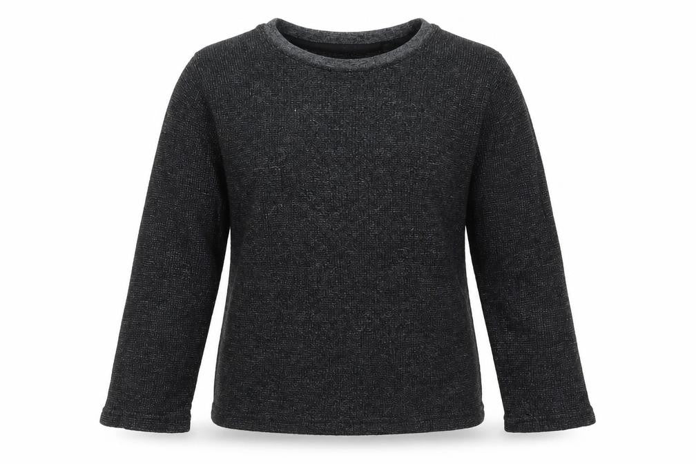 Primark Girls Grey Round Neck  Cotton Pullover Jumper Size 6-7 Years  Pullover