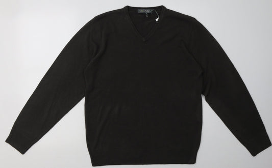 Marks and Spencer Mens Grey  Acrylic Pullover Sweatshirt Size M