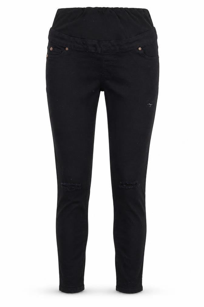 New Look Womens Black  Cotton Jegging Jeans Size 8 L28 in Regular