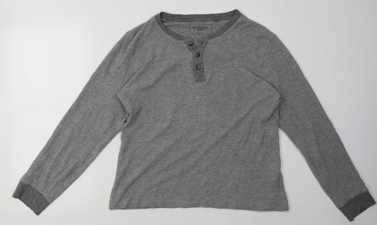 BHS Mens Grey  Cotton Pullover Sweatshirt Size M