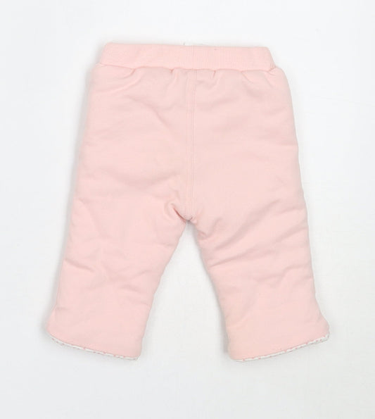 Baby Patch Girls Pink  Cotton Capri Trousers Size Newborn