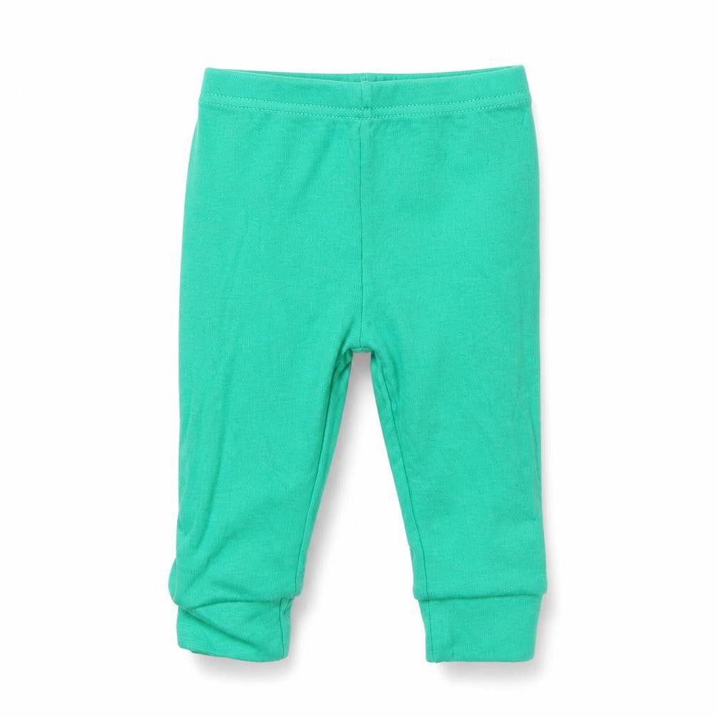 Dunnes Baby Green  Cotton Sweatpants Trousers Size 9 Months