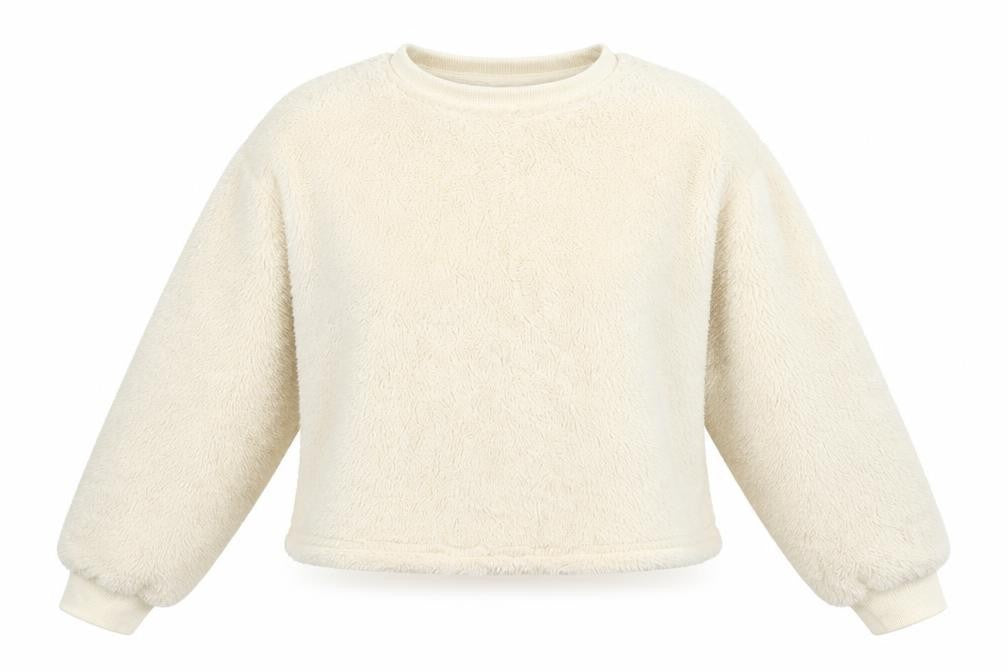 Misspap Womens Ivory  Polyester Top Lounge Set Size 12