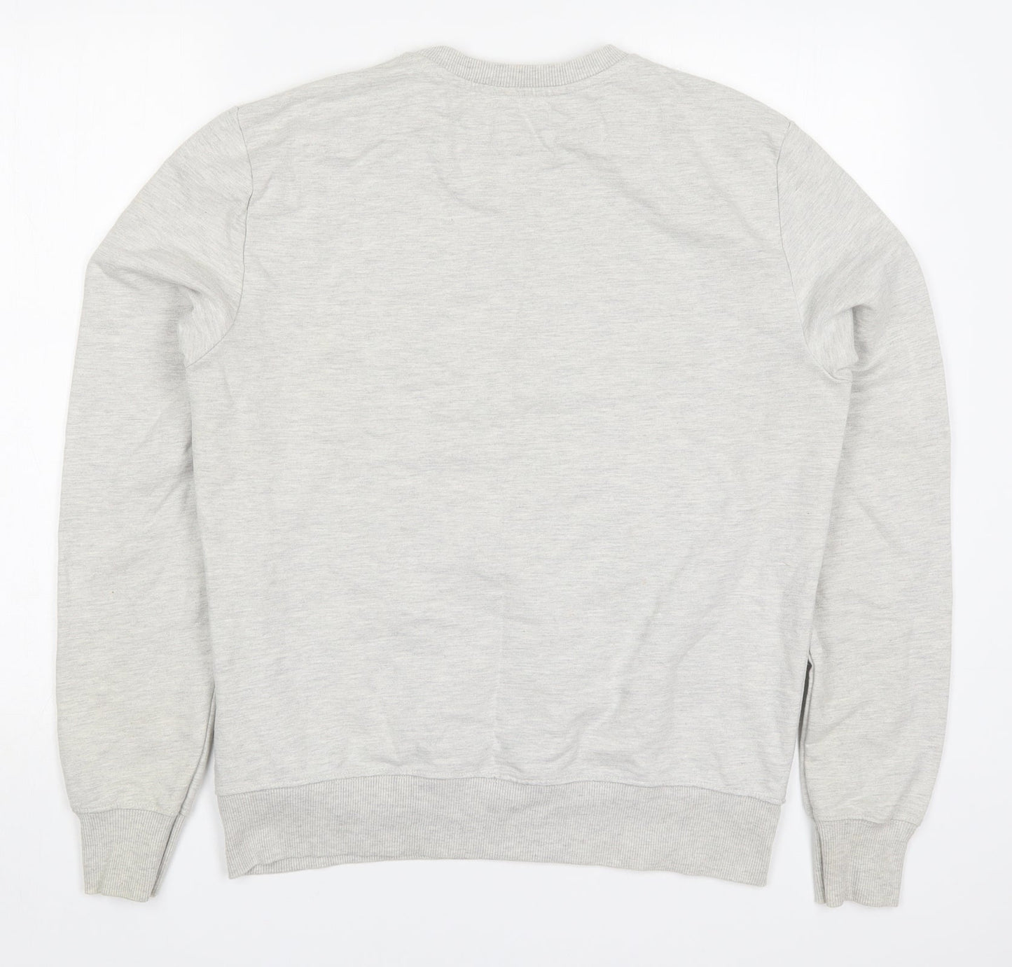 Cedar Wood State Mens Grey  Cotton Pullover Sweatshirt Size L   - My Tent Or Yours