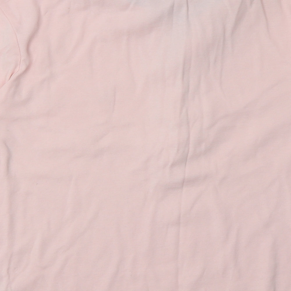 Damart Womens Pink  Cotton Pullover Sweatshirt Size 14  Pullover