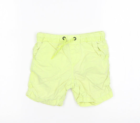 NEXT Boys Green  Cotton Chino Shorts Size 4 Years  Regular