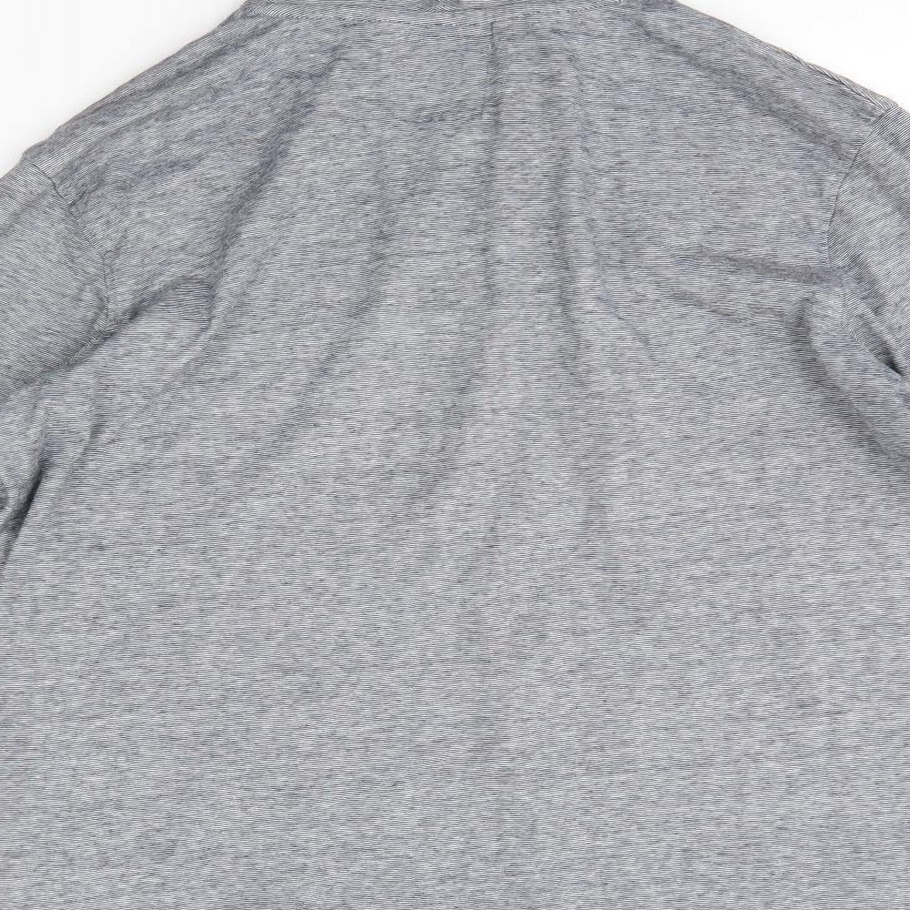 Peacocks Womens Grey  100% Cotton Pullover Hoodie Size M