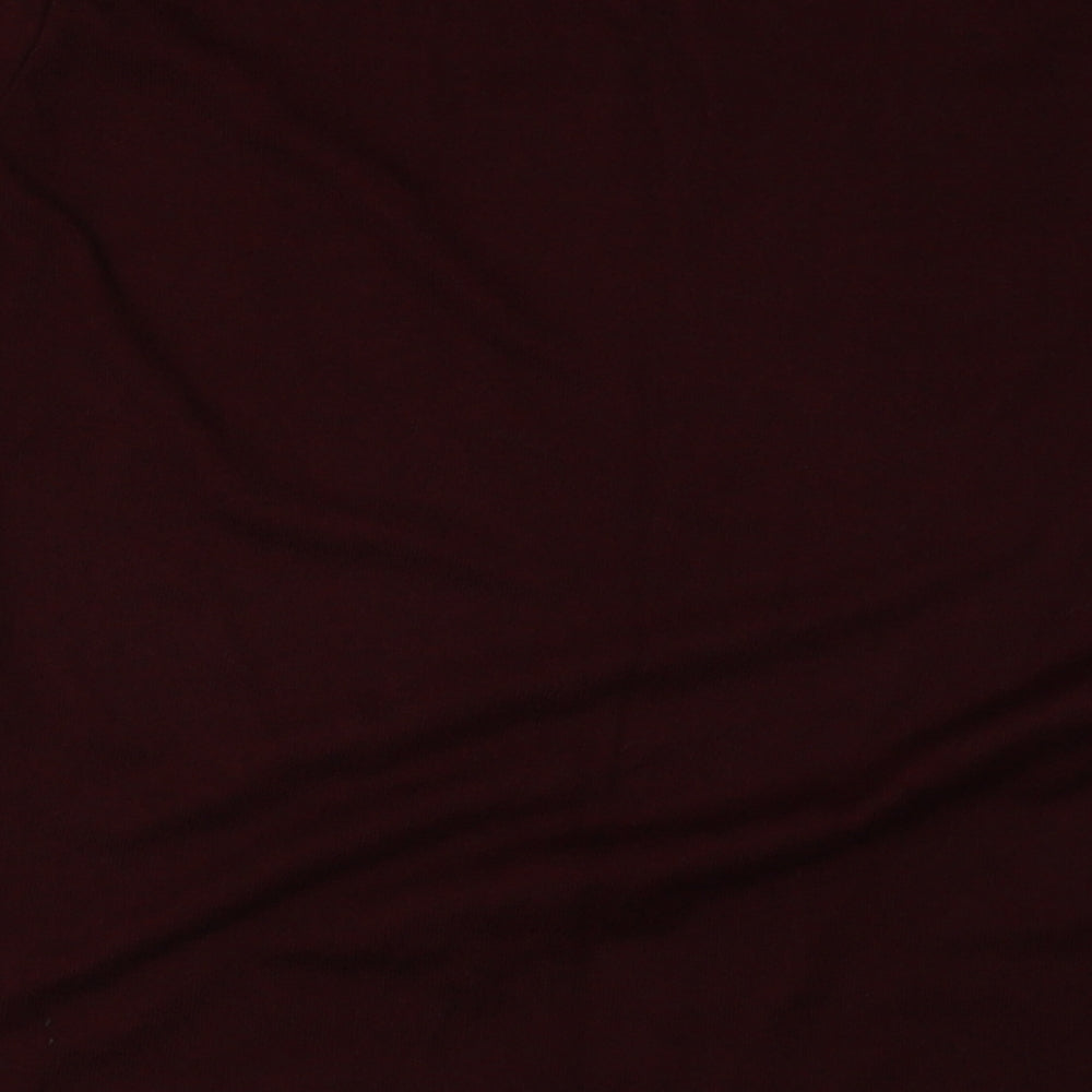 New Look Womens Red  Polyester Pullover Sweatshirt Size 12  Pullover
