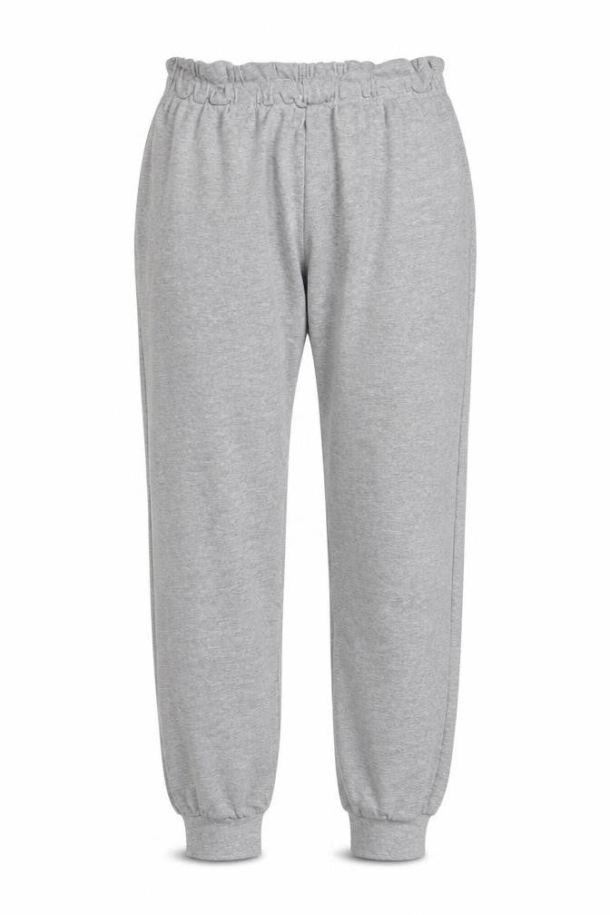 Essentials Apparel Womens Grey  Cotton Jogger Trousers Size M L29.5 in Regular